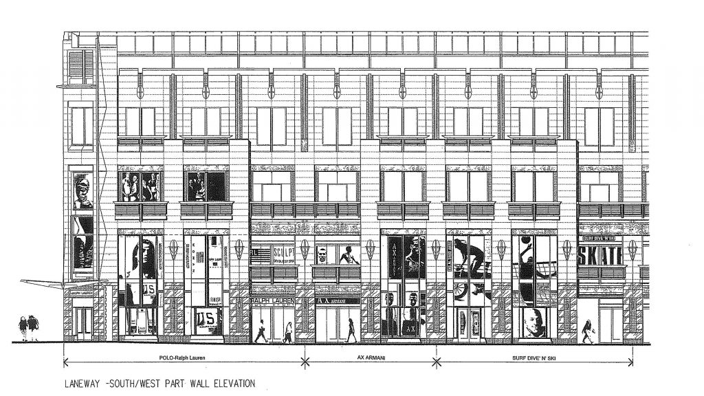 elevation sydney arcade